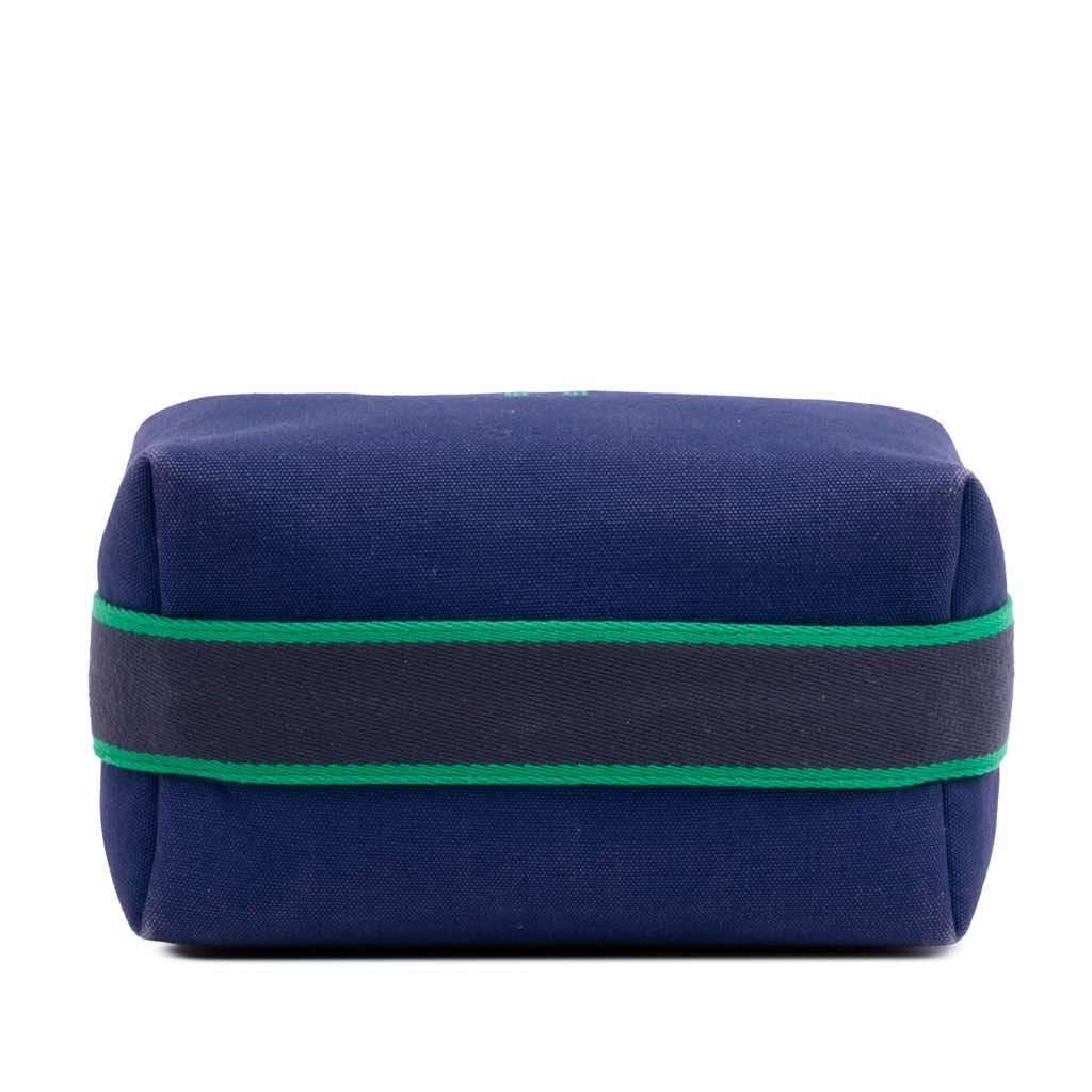 Hermès Small Canvas Bride A Brac Blue Good condition - Inside View