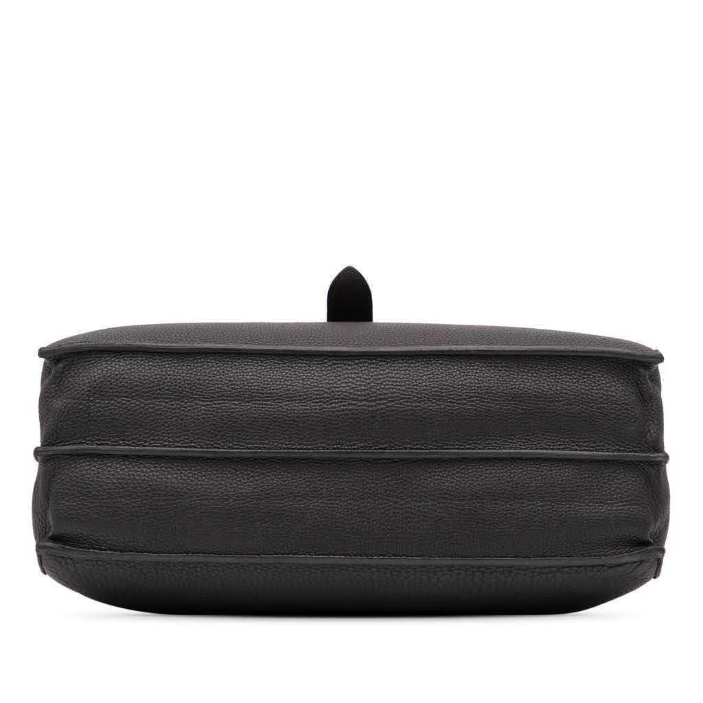 Hermès Togo Sac A Depeches 38 Black Leather Good condition - Inside View