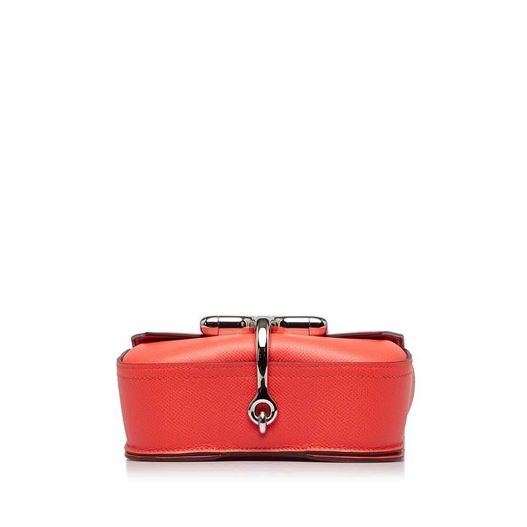 Hermès Mini Epsom Della Cavalleria Red Leather Very good condition - Model View