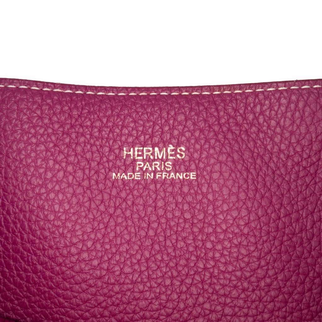 Hermès Clemence Double Sens 36 Brown Leather Good condition - Box View