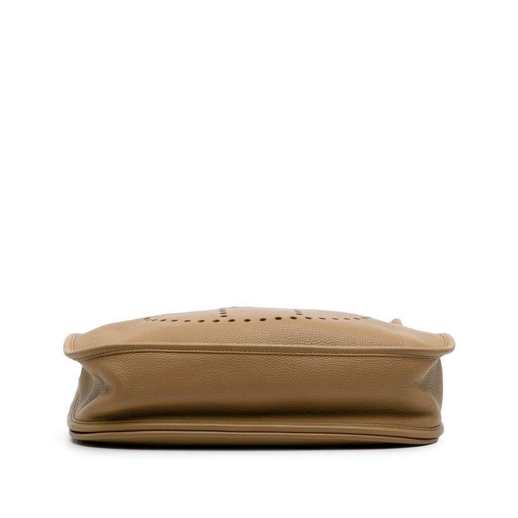 Hermès Clemence Evelyne II GM Brown Leather Good condition - Inside View
