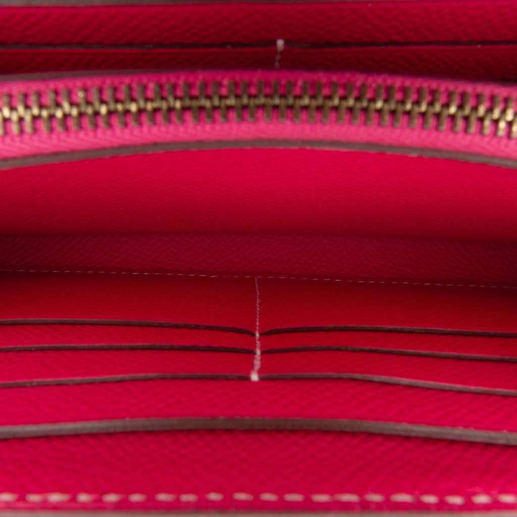 Hermès Epsom Kelly Longue Wallet Pink Leather Good condition - Box View