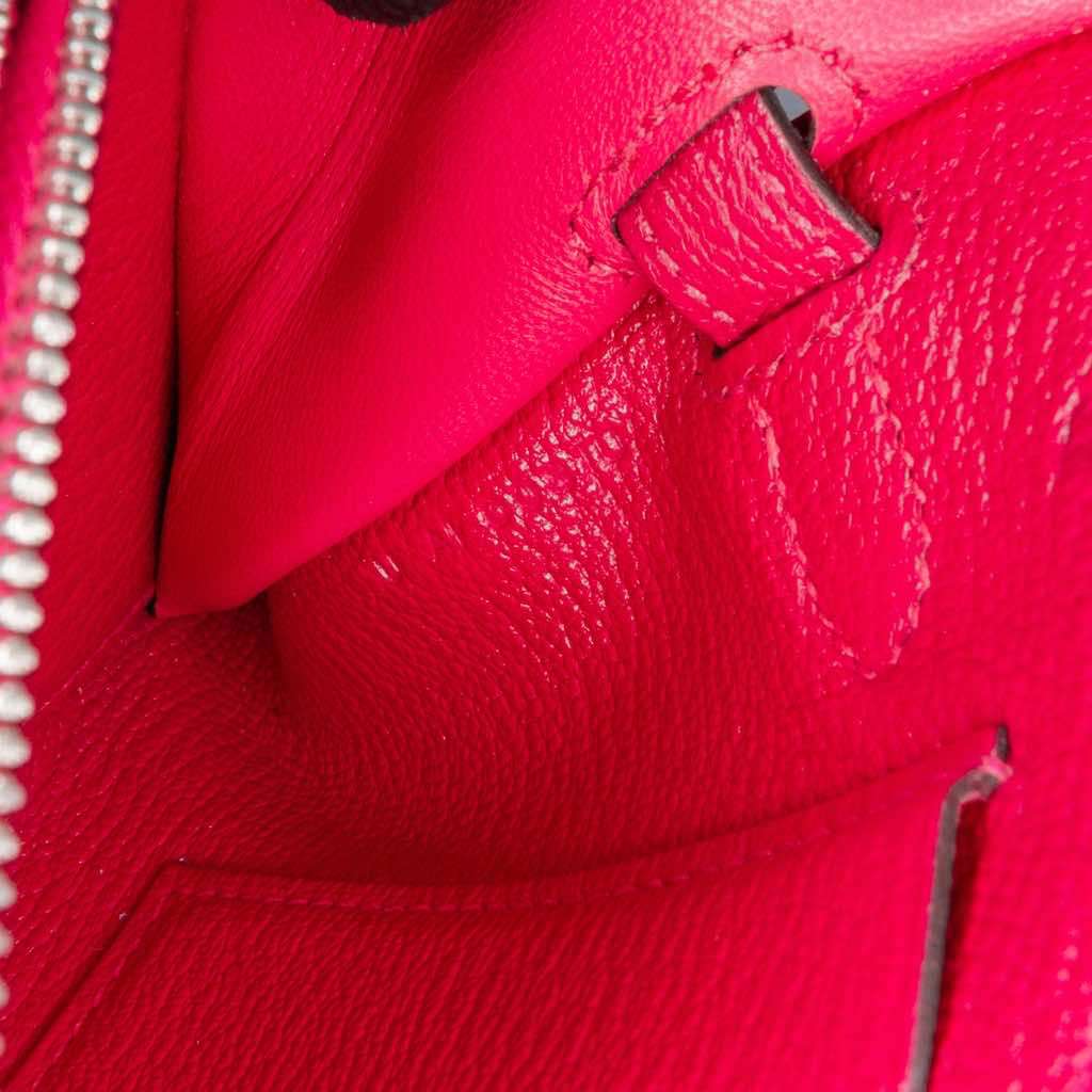 Hermès Chevre Mysore Kelly To Go Wallet Pink Leather Good condition - Box View