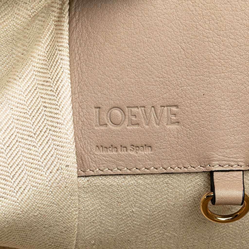 Loewe Small Leather Hammock Bag Brown Leather Good - Box View