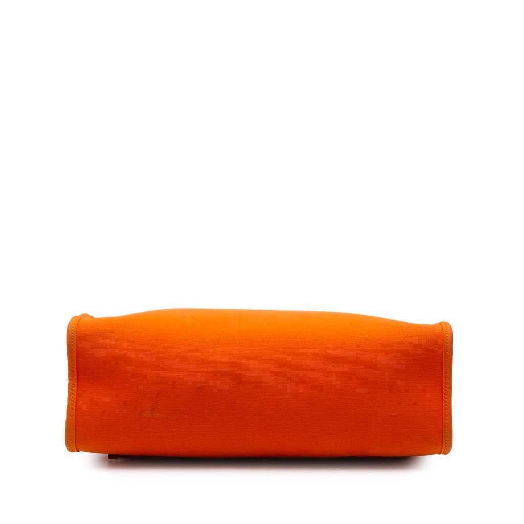 Hermès Toile Herbag Zip 31 Orange Canvas Good condition - Inside View