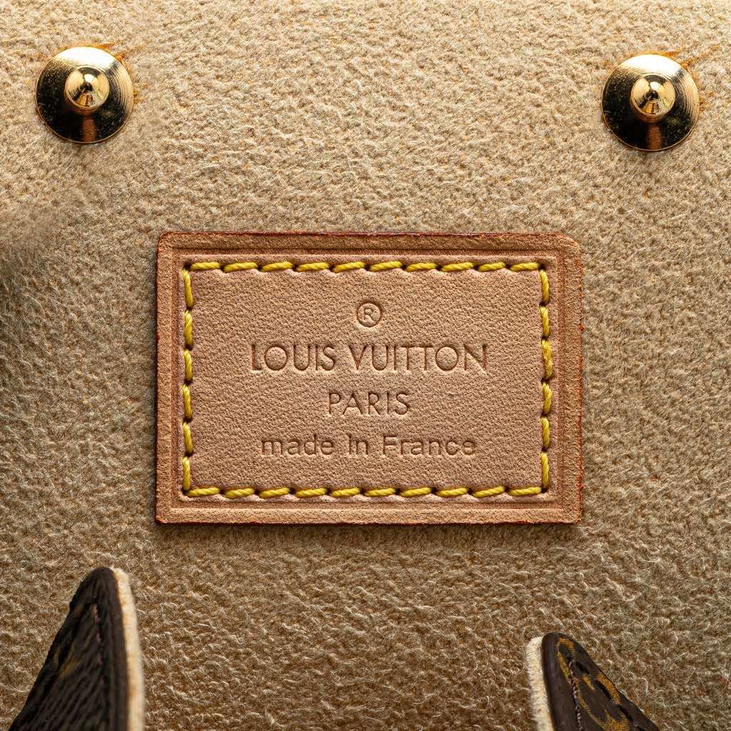 Louis Vuitton Monogram Ring Case Brown Canvas Good - Box View