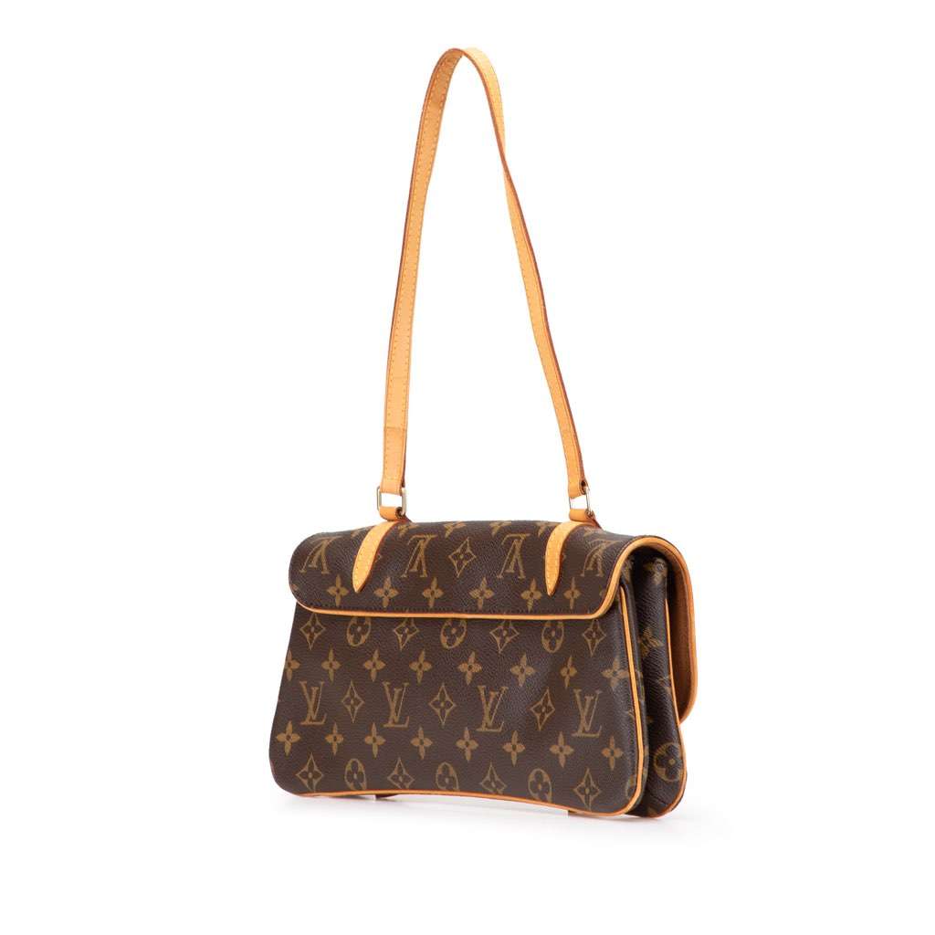 Louis Vuitton Monogram Marelle Shoulder Bag Brown Canvas Good condition - Back View