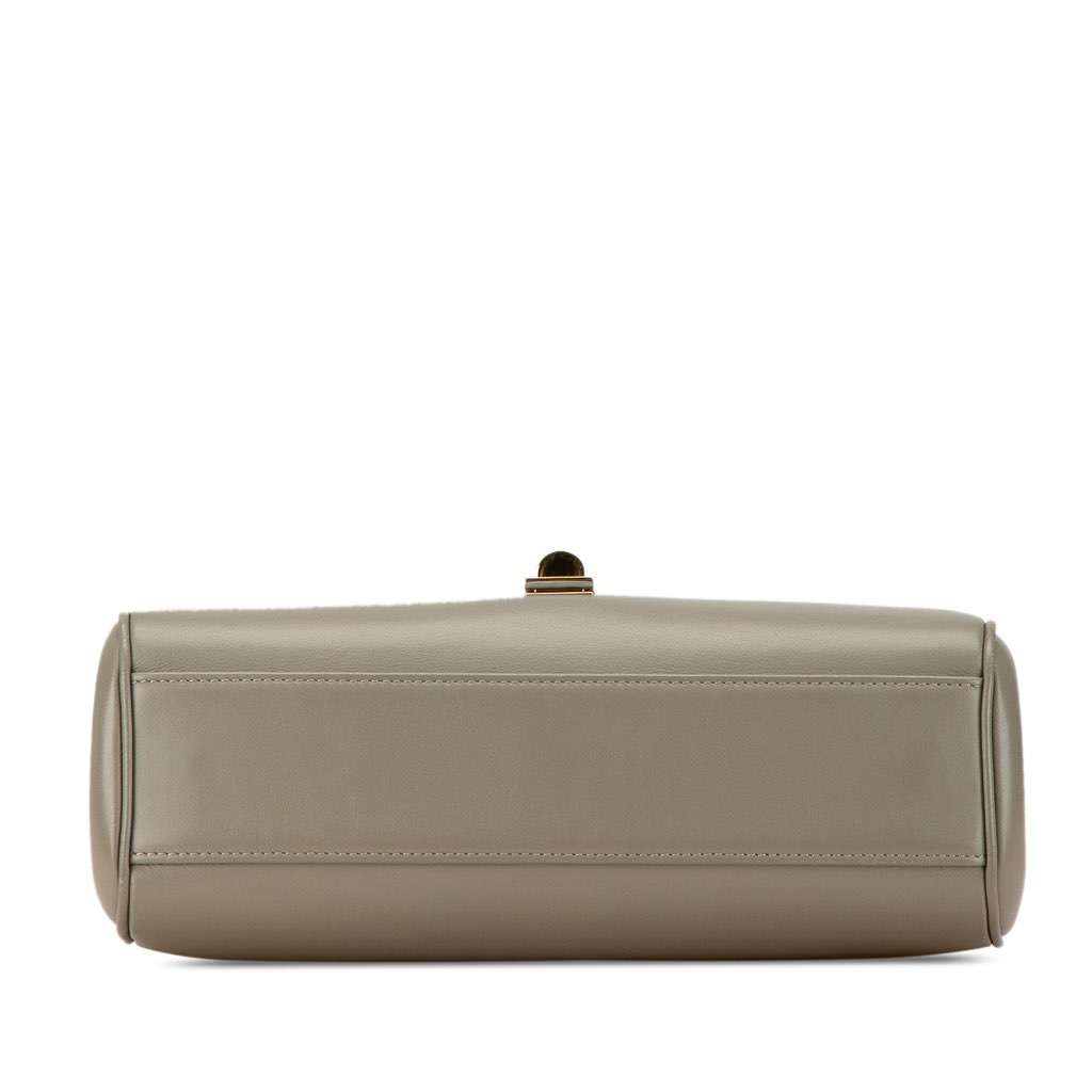 Celine Teen Smooth Calfskin Soft 16 Crossbody Green Leather Very good - Inside View