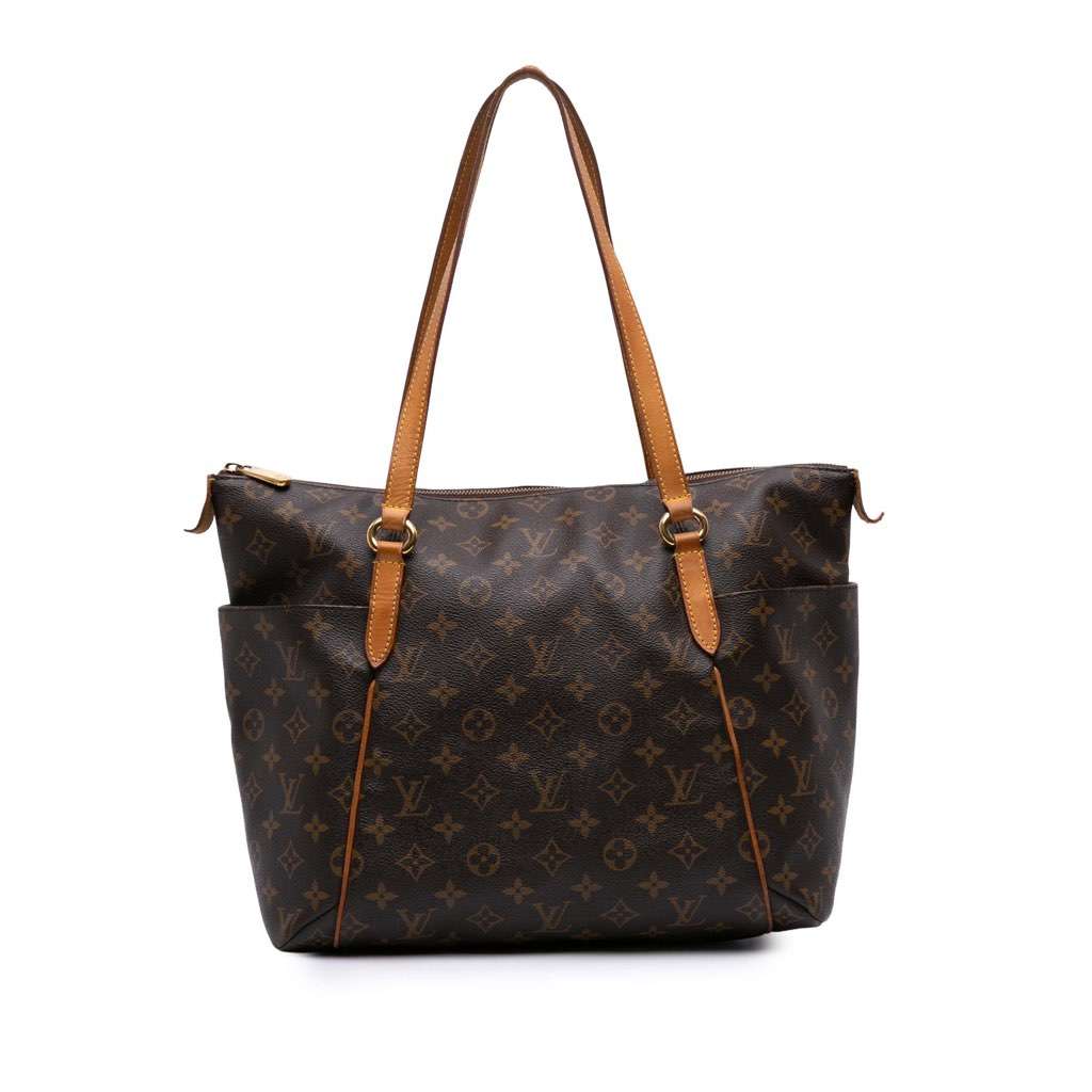 Louis Vuitton Monogram Totally MM Brown Canvas Good - Front View