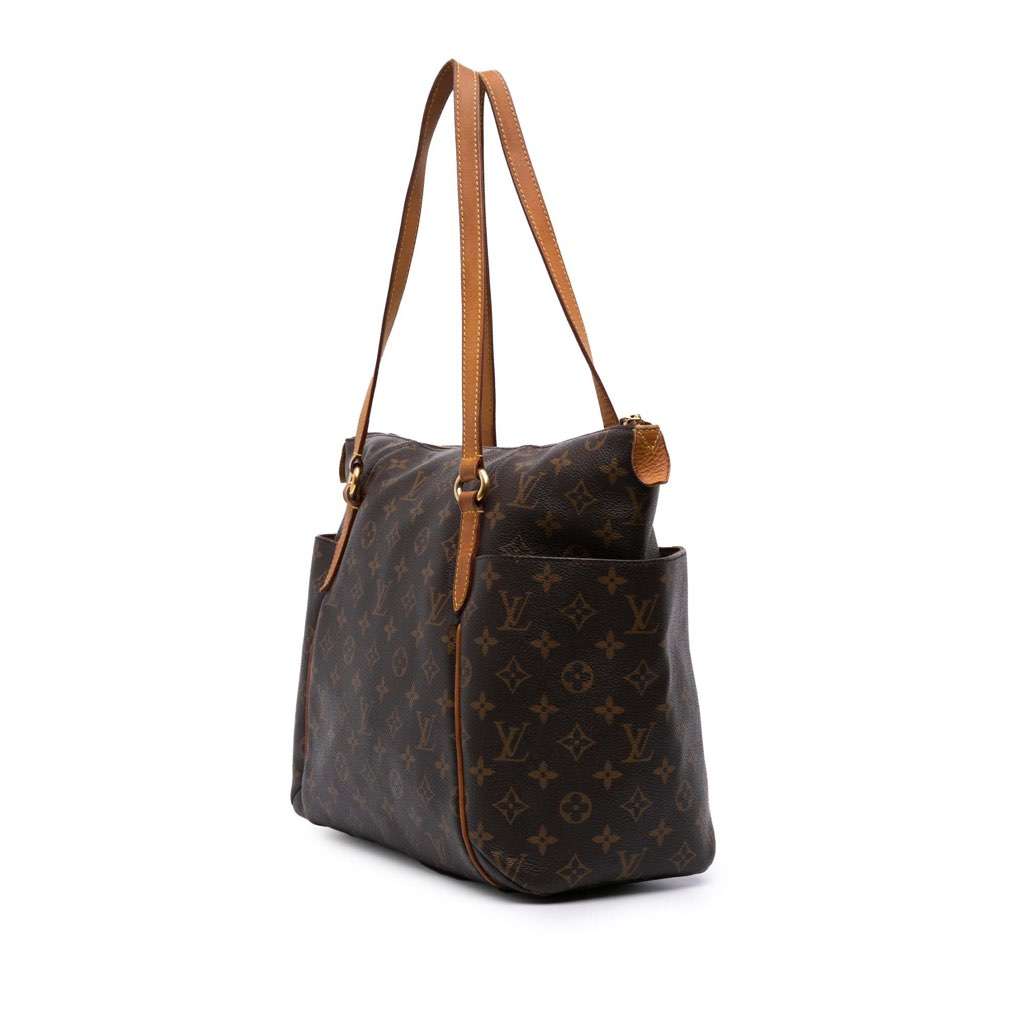 Louis Vuitton Monogram Totally MM Brown Canvas Good - Back View