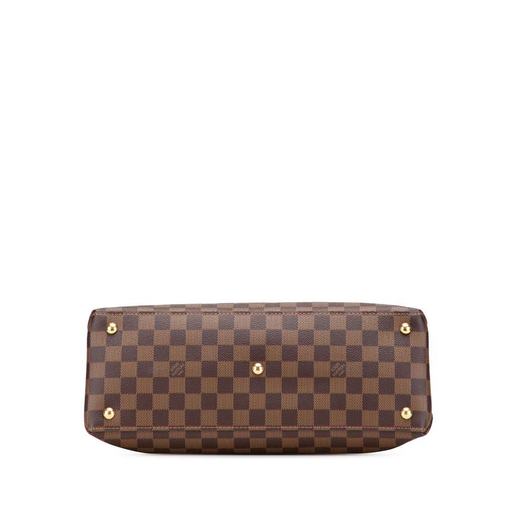 Louis Vuitton Damier Ebene Riverside Brown Canvas Very good - Inside View