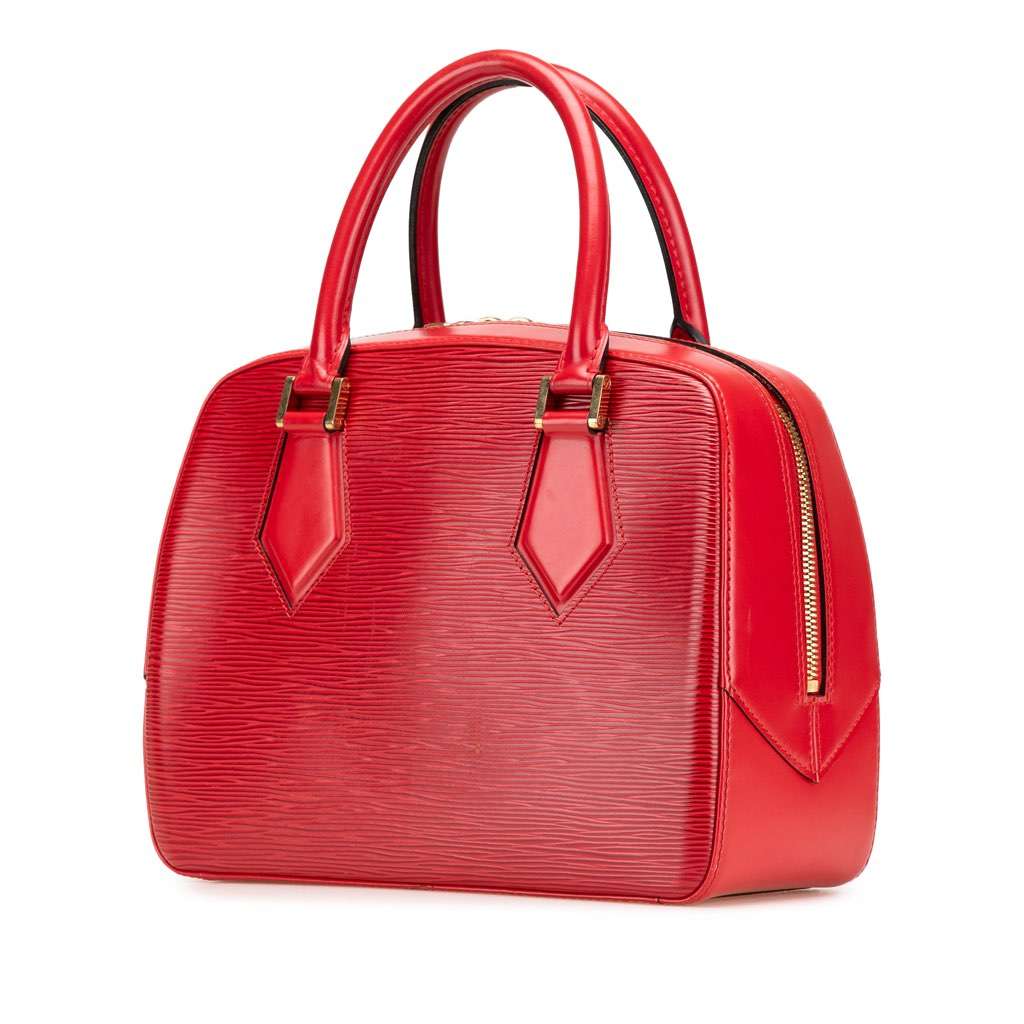 Louis Vuitton Epi Sablons Red Leather Very good - Back View
