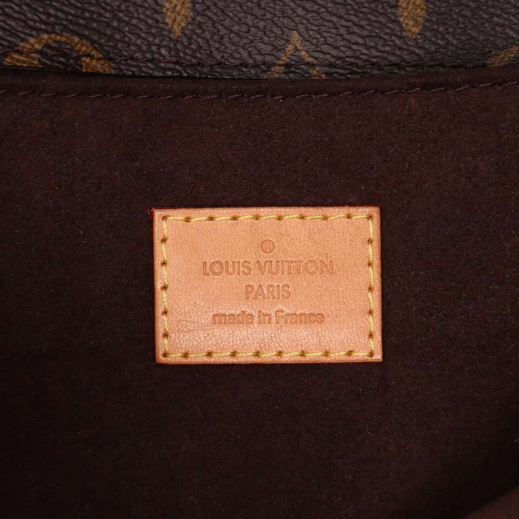 Louis Vuitton Monogram Pochette Metis Brown Canvas Good - Box View