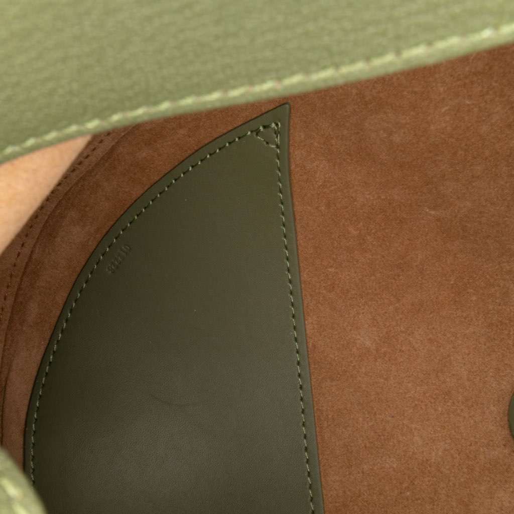 Loewe Small Leather Luna Hobo Green Leather Very good - Box View