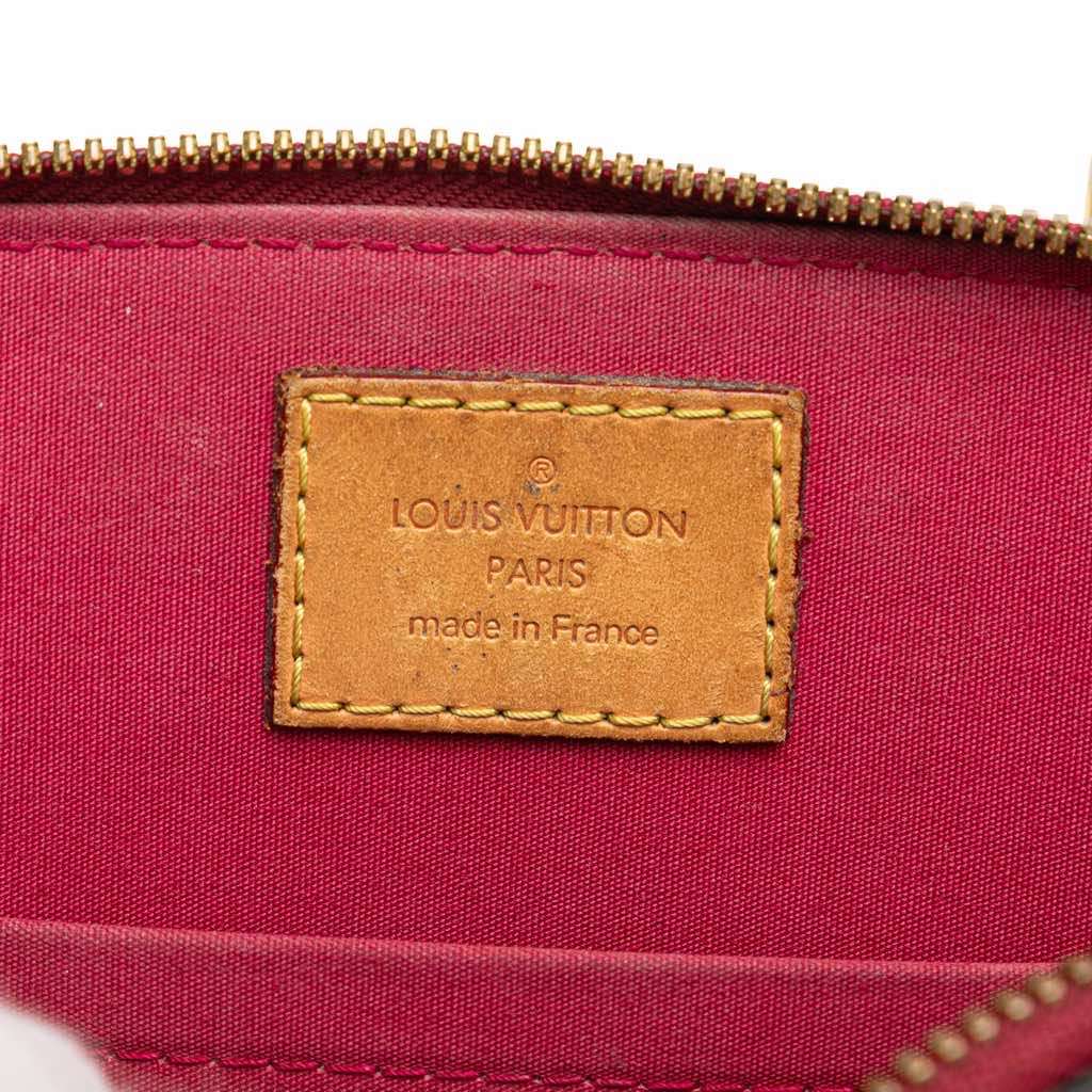 Louis Vuitton Monogram Vernis Alma BB Red Leather Good - Box View