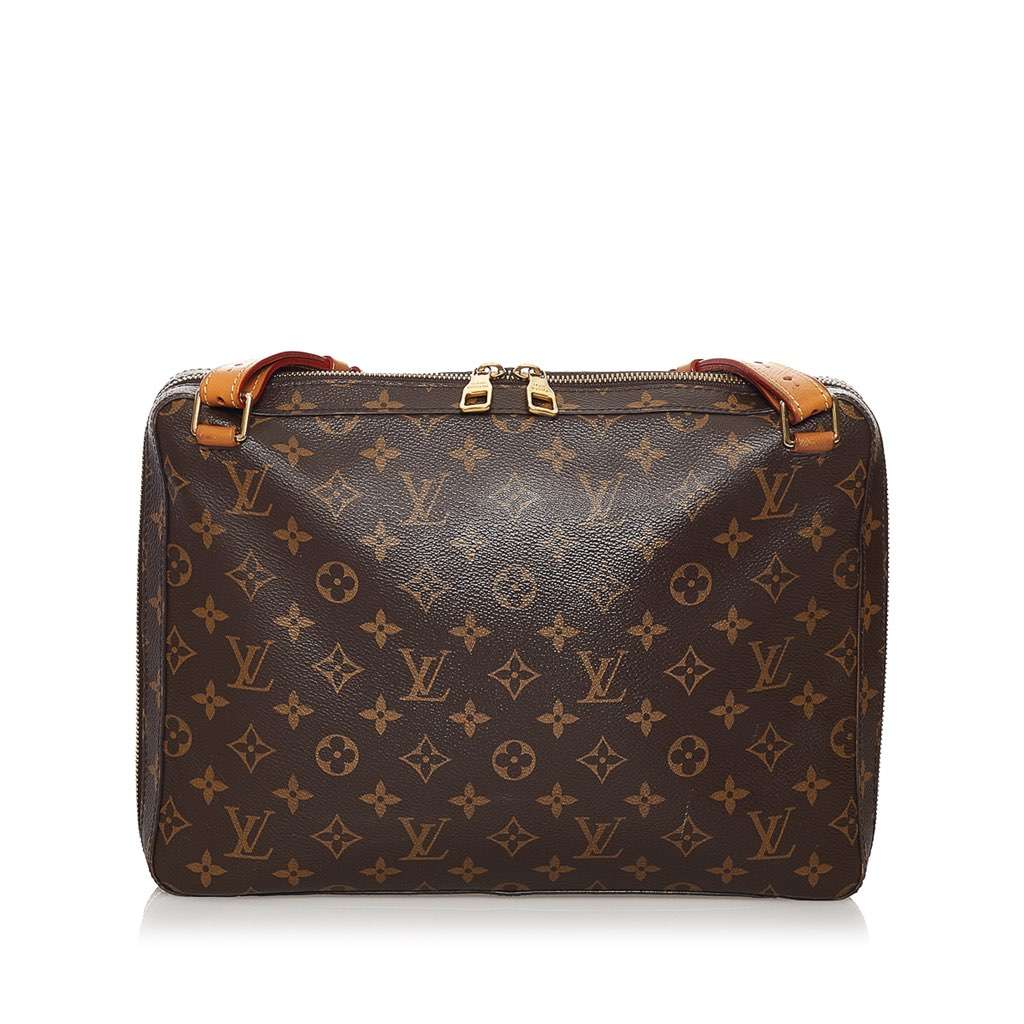 Louis Vuitton Monogram Soft Trunk Messenger Brown Canvas Very good - Inside View