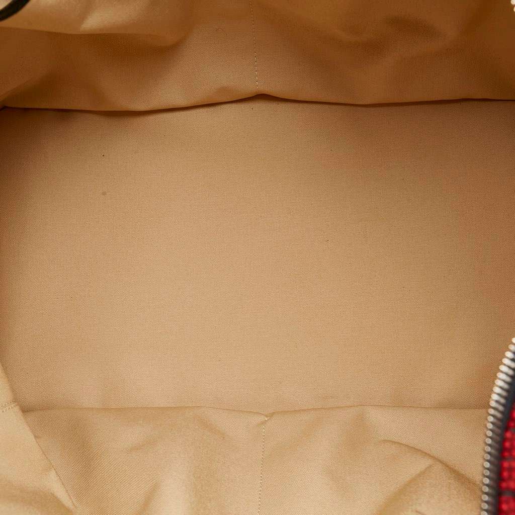 Louis Vuitton Grimaud Vail Blanket Red Wool Very good - Box View