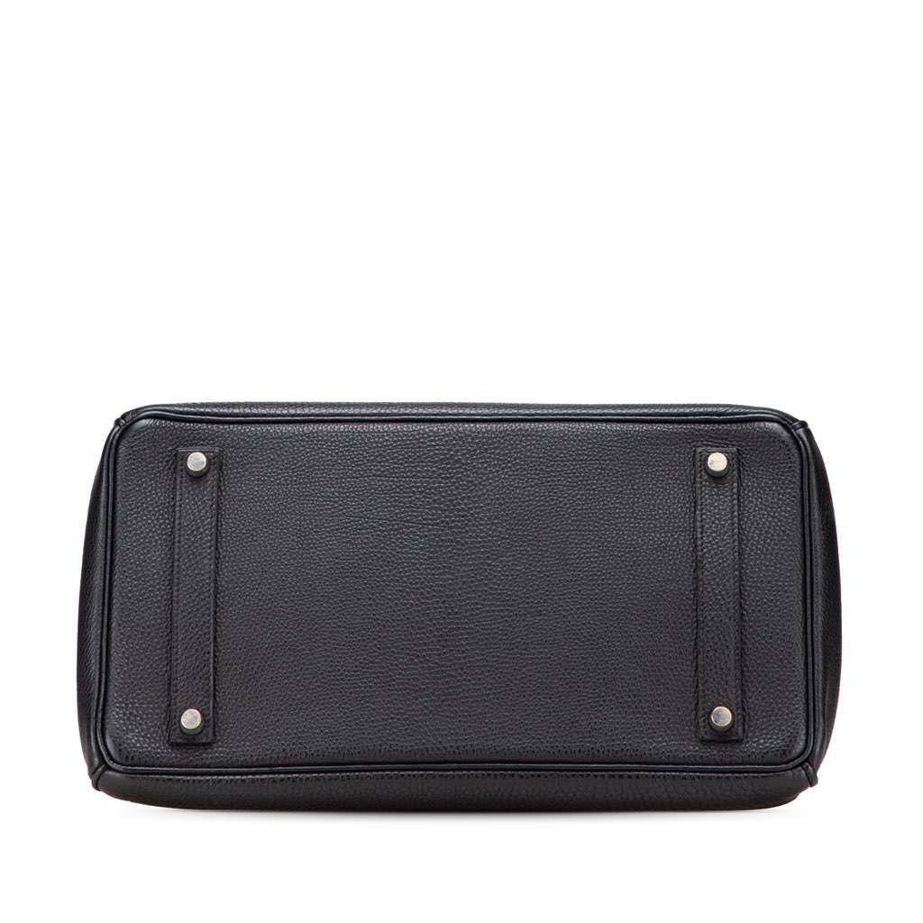 Hermès Togo Birkin Retourne 35 Black Leather Good condition - Inside View