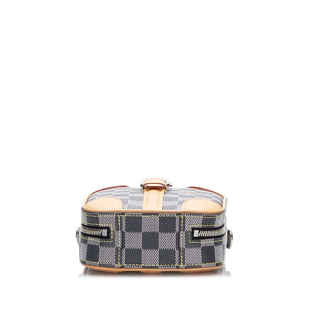Louis Vuitton Damier Colors Valisette Verticale Grey Canvas Very good - Model View