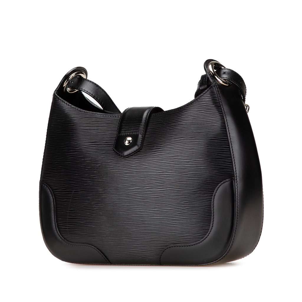 Louis Vuitton Epi Musette Bagatelle Black Leather Fair - Back View