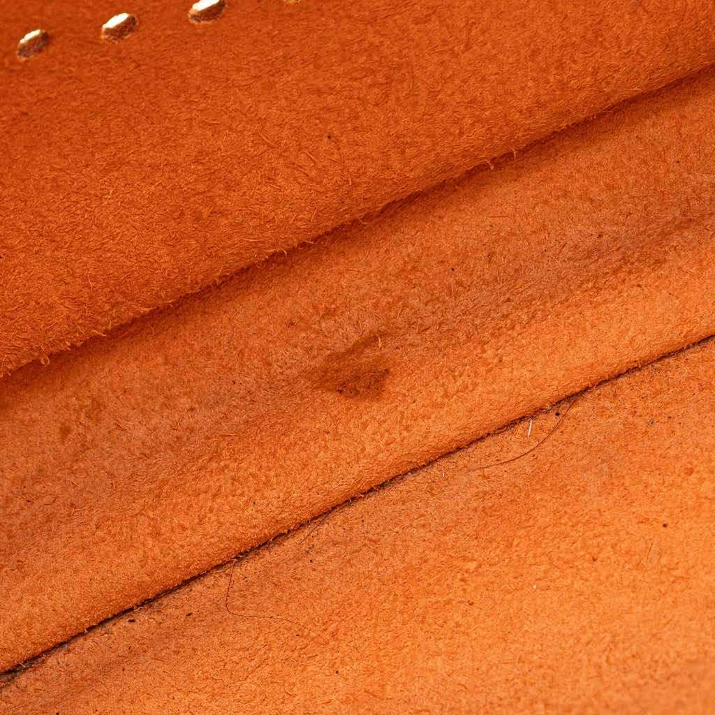 Hermès Clemence Evelyne III PM Orange Leather Very good condition - Box View