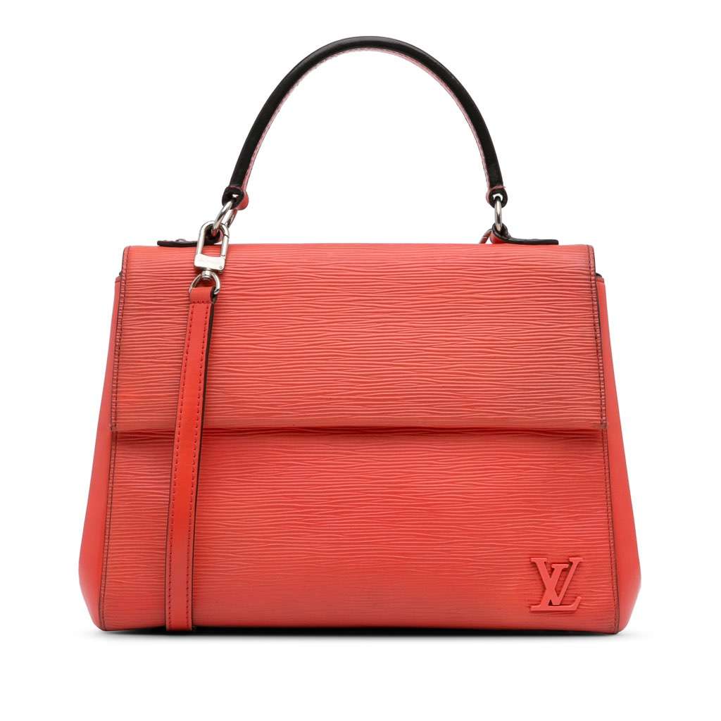 Louis Vuitton Epi Cluny BB Red Leather Very good condition - Front View