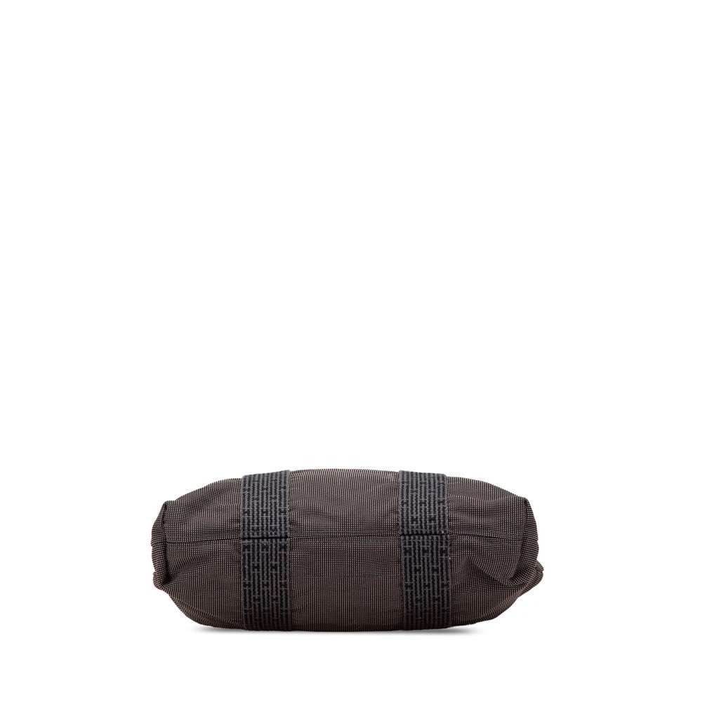 Hermès Canvas Herline Cabas Grey Canvas Good condition - Inside View