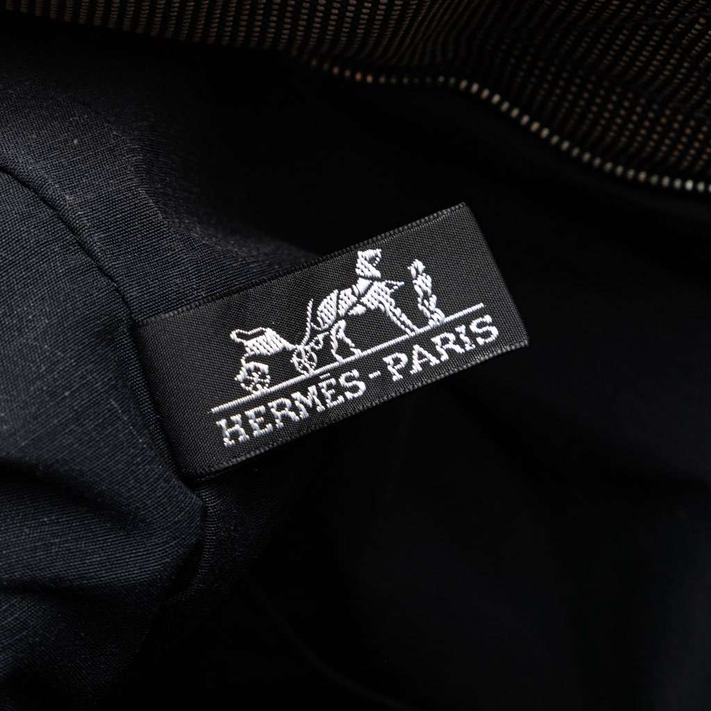 Hermès Canvas Herline Cabas Grey Canvas Good condition - Box View