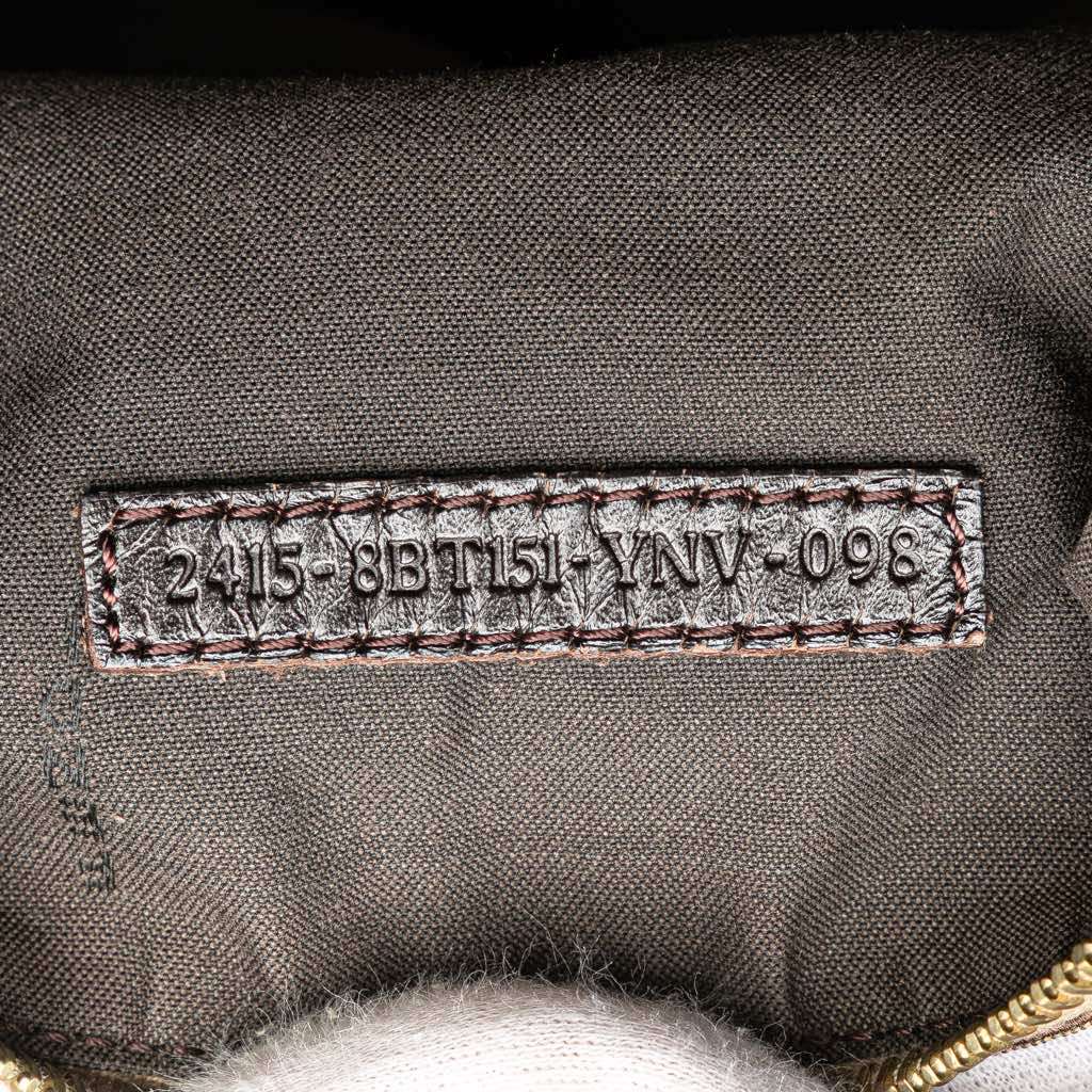 Fendi Zucchino Canvas Crossbody Brown Canvas Very good - Box View