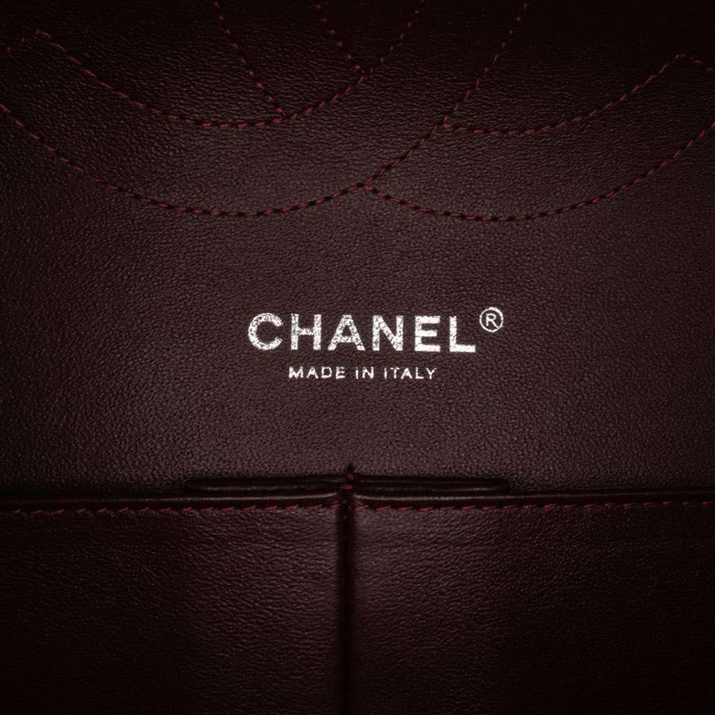 Chanel Jumbo Classic Lambskin Double Flap Black Leather Good - Box View