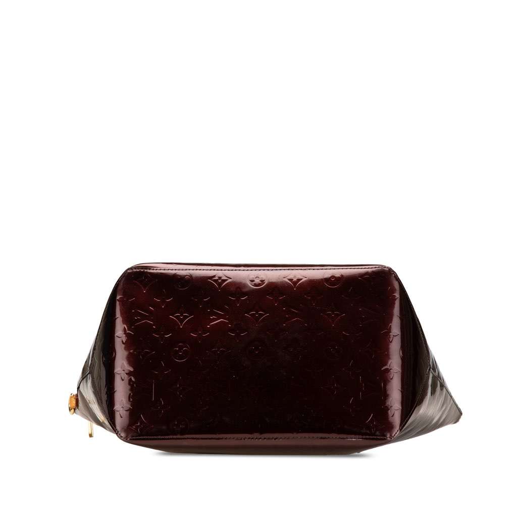 Louis Vuitton Monogram Vernis Bellevue GM Purple Leather Good condition - Inside View