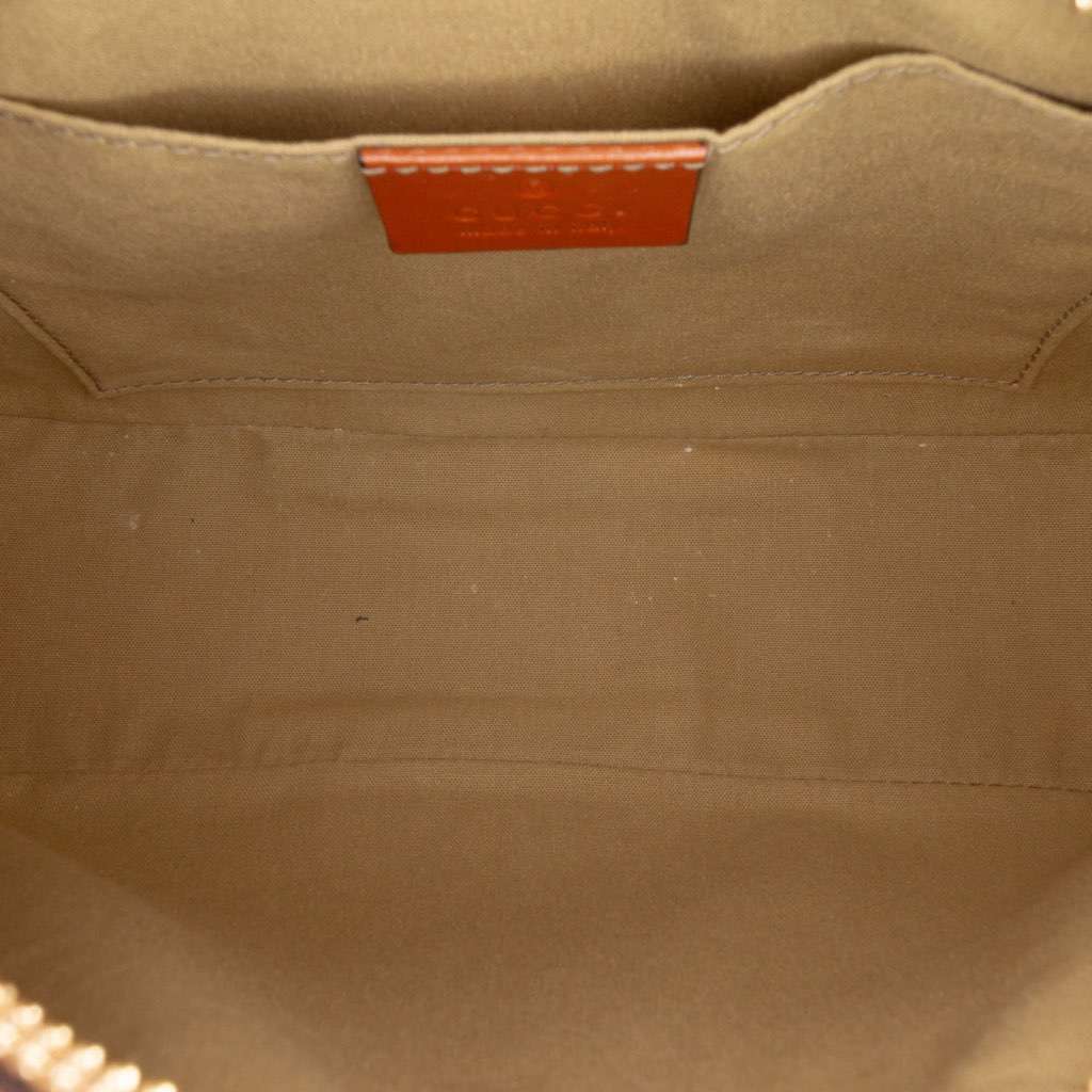Gucci Canvas Web Camera Bag Brown Canvas Good condition - Model View
