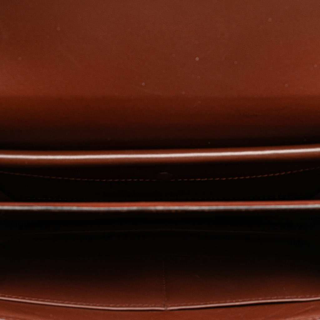 Hermès Box Calf Sac Sequana 22 Red Leather Good condition - Model View