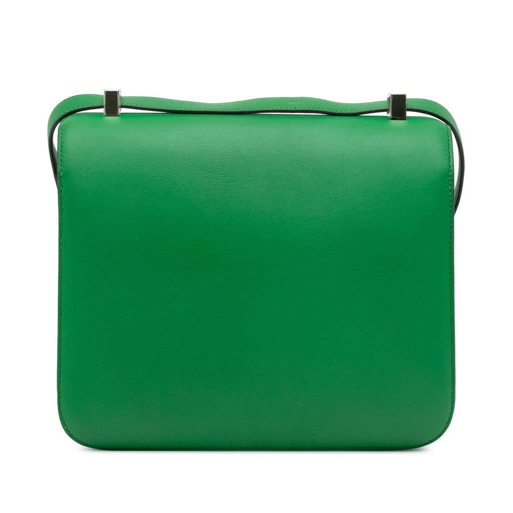 Hermès Swift Constance 24 Green Leather Good condition - Inside View