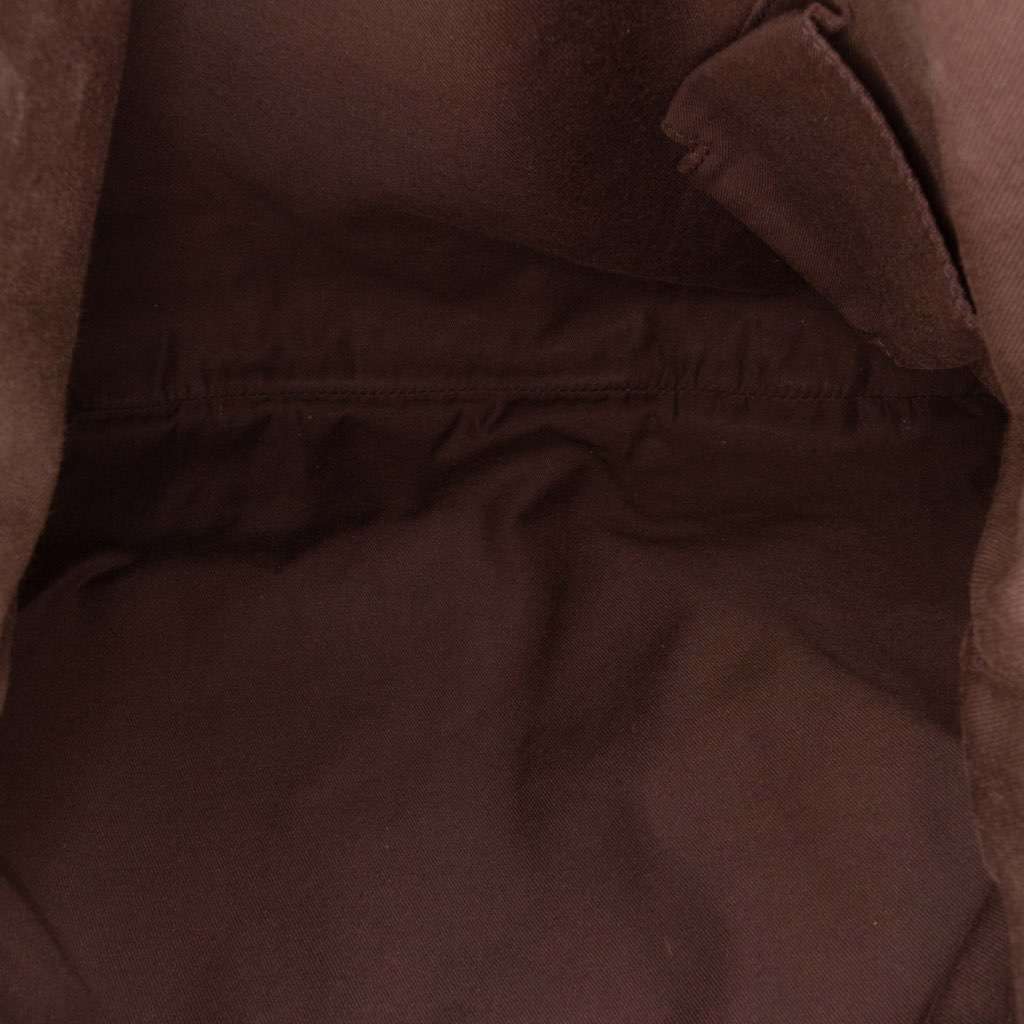 Gucci Small GG Canvas Princy Hobo Brown Canvas Good - Model View