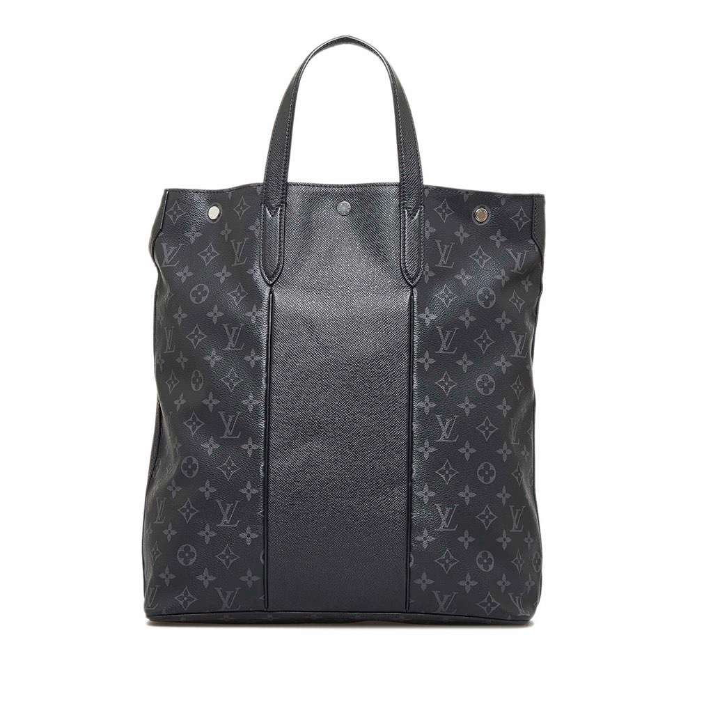 Louis Vuitton Taigarama Outdoor Tote Black Leather Very good - Inside View
