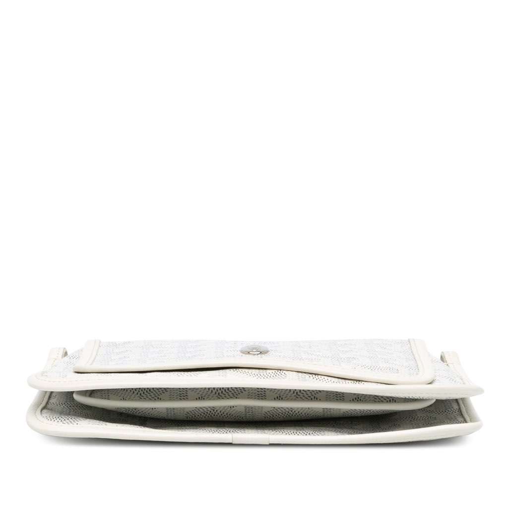Goyard Goyardine Plumet Pocket Wallet White Canvas Very good - Inside View