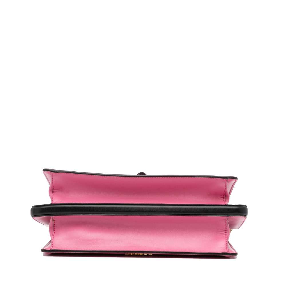 Prada Belle Satchel Pink Leather Very good - Box View