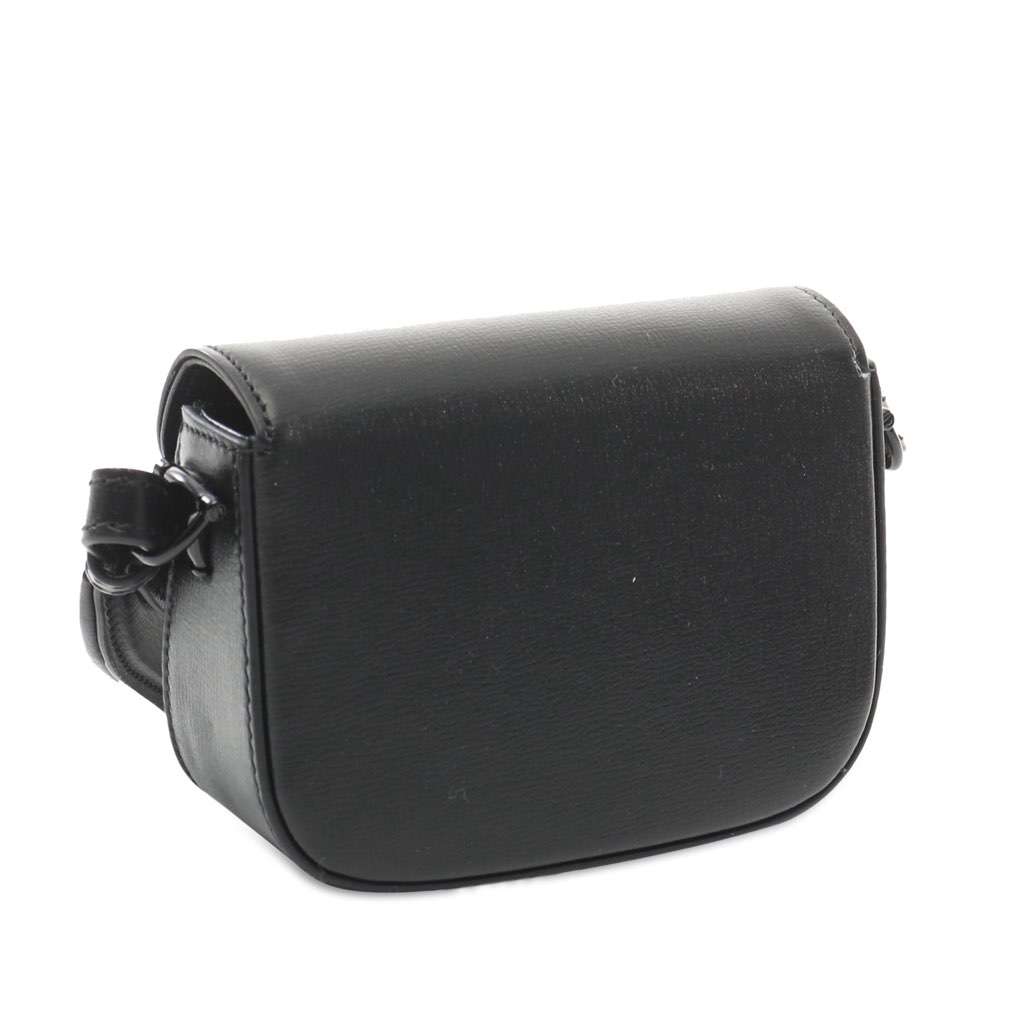 Gucci Mini Leather Horsebit 1955 Web Satchel Black Leather Very good condition - Back View