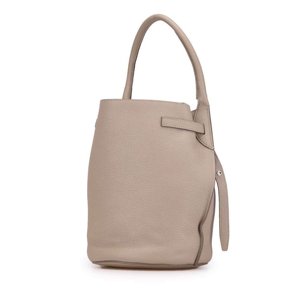 Celine Leather Big Bag Bucket Brown Leather Very good - Back View