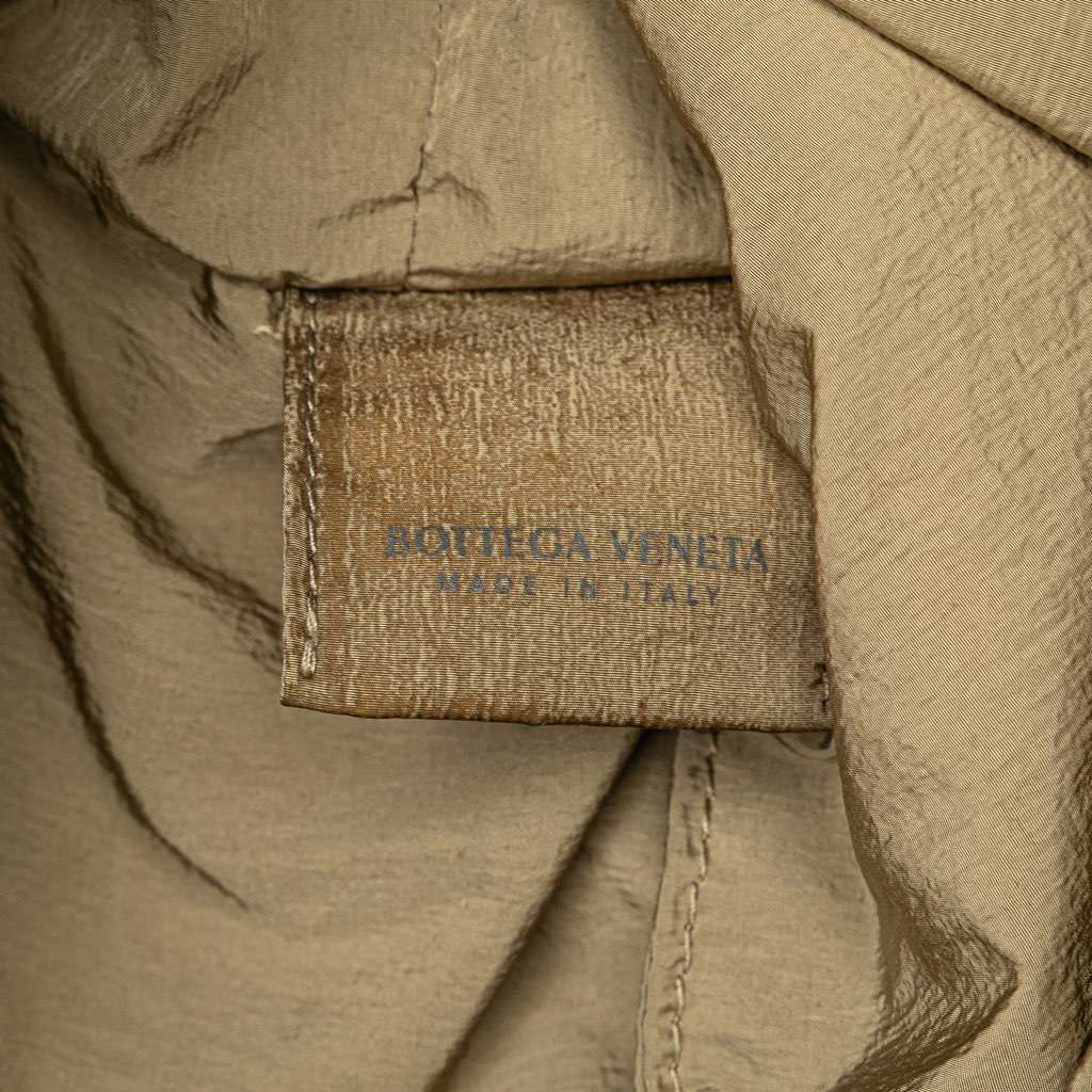 Bottega Veneta Satin Crossbody Brown Satin Very good - Box View