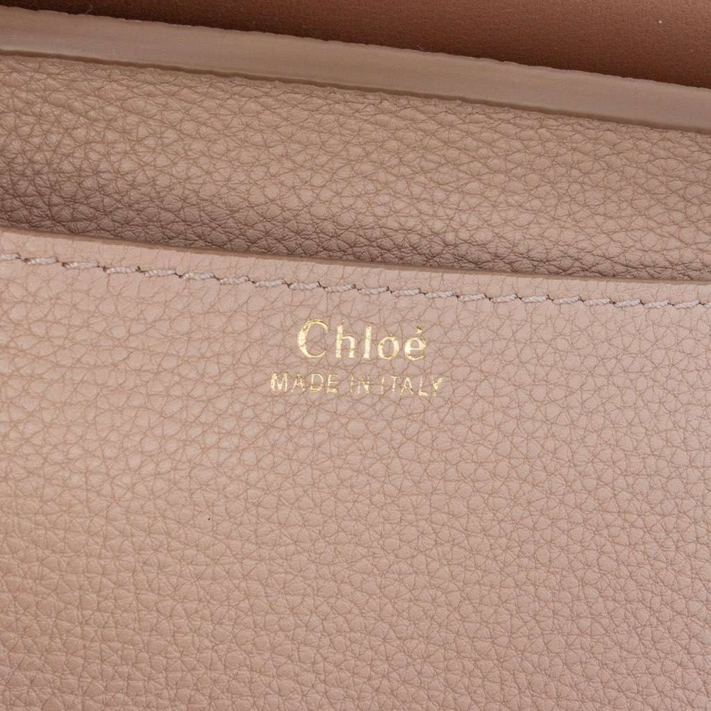 Chloé Grained Calfskin Marcie Chain Flap Brown Leather Good condition - Box View