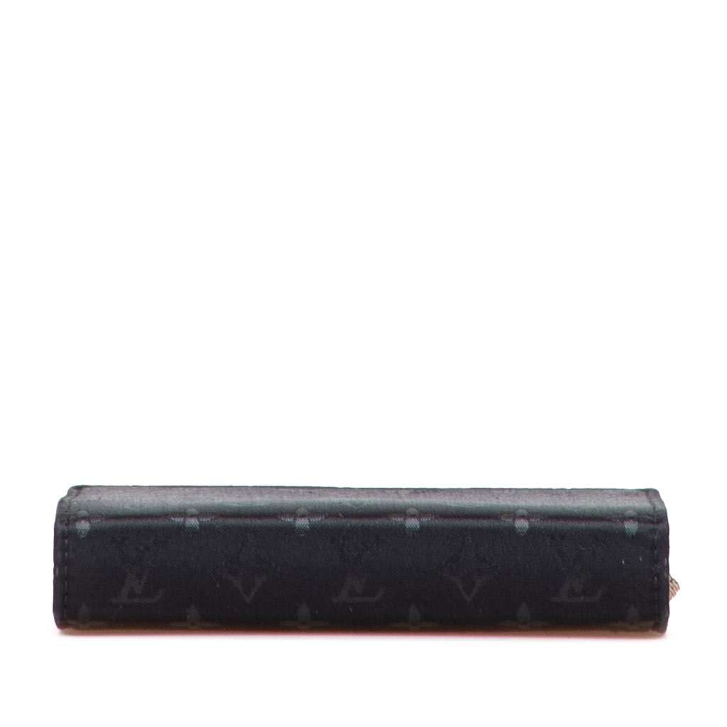 Louis Vuitton Monogram Satin Mini Ange Black Satin Very good - Inside View