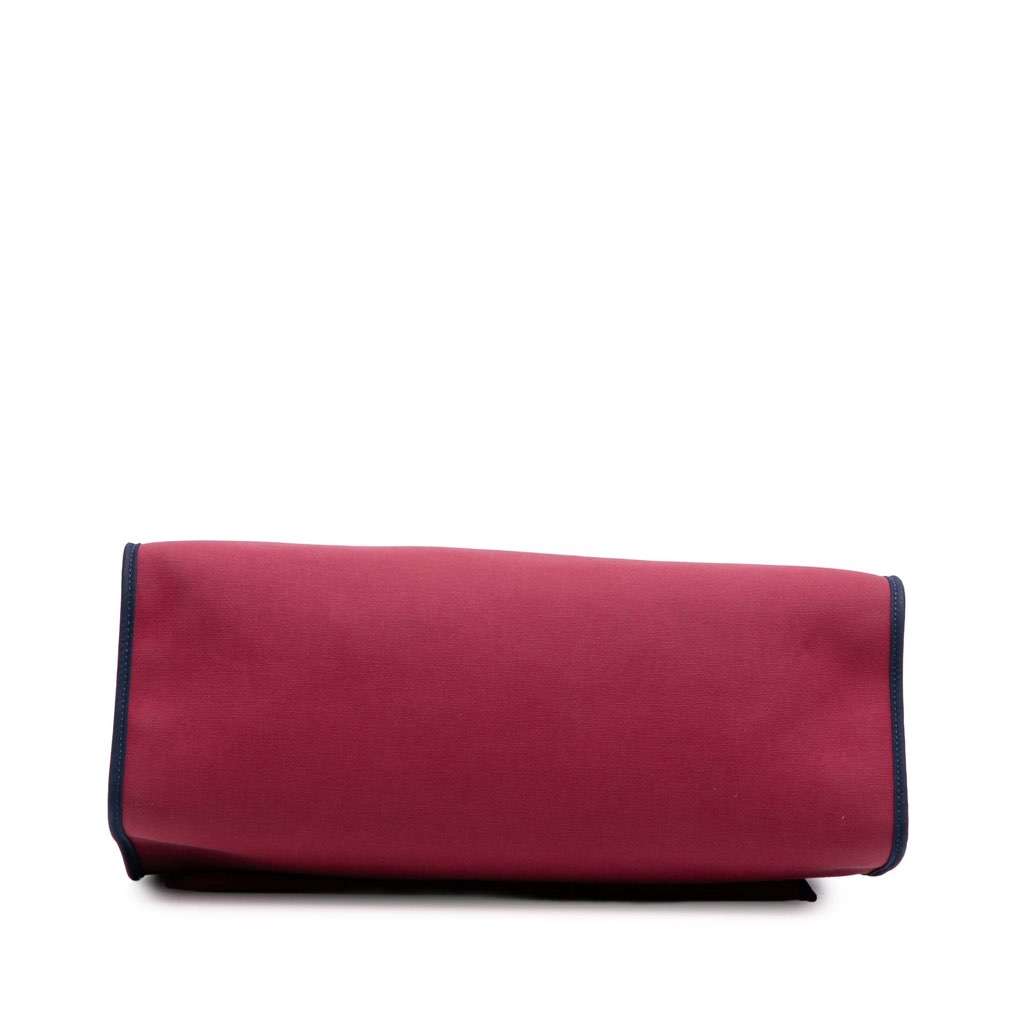 Hermès Toile Herbag Zip 39 Red Canvas Good condition - Inside View