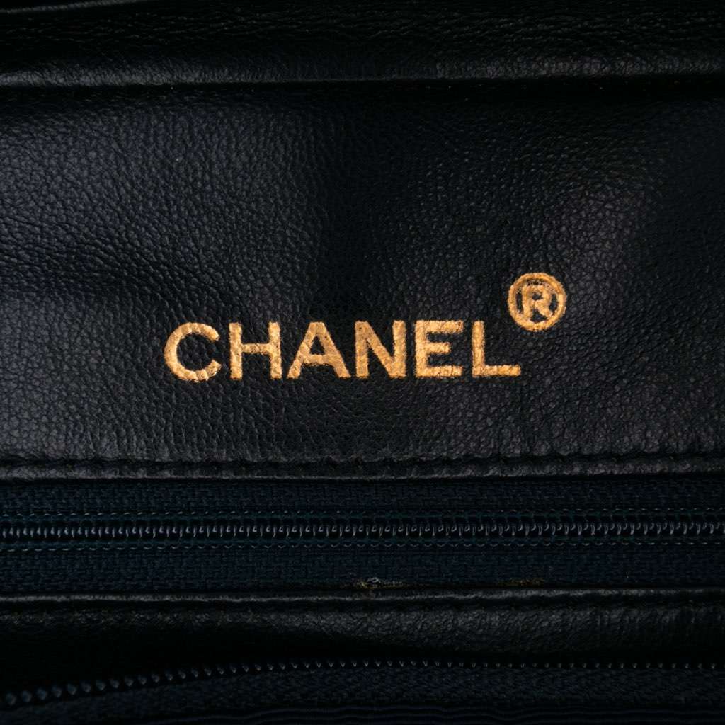Chanel CC Chevron Jersey Camera Bag Red Cotton Fair - Box View