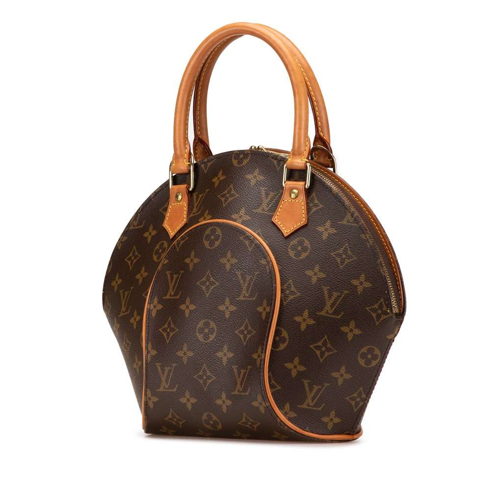 Louis Vuitton Monogram Ellipse PM Brown Canvas Good - Back View