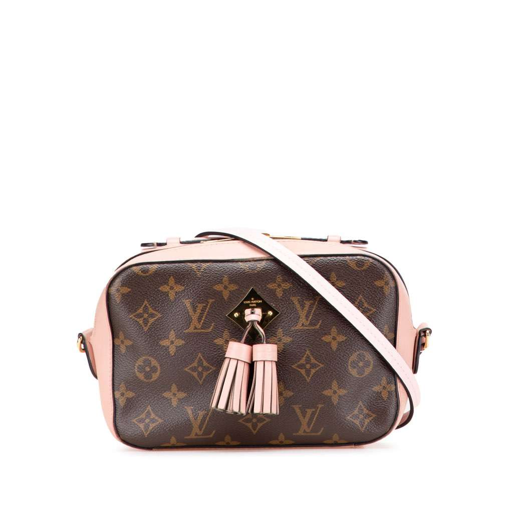 Louis Vuitton Monogram Saintonge Brown Canvas Good - Front View