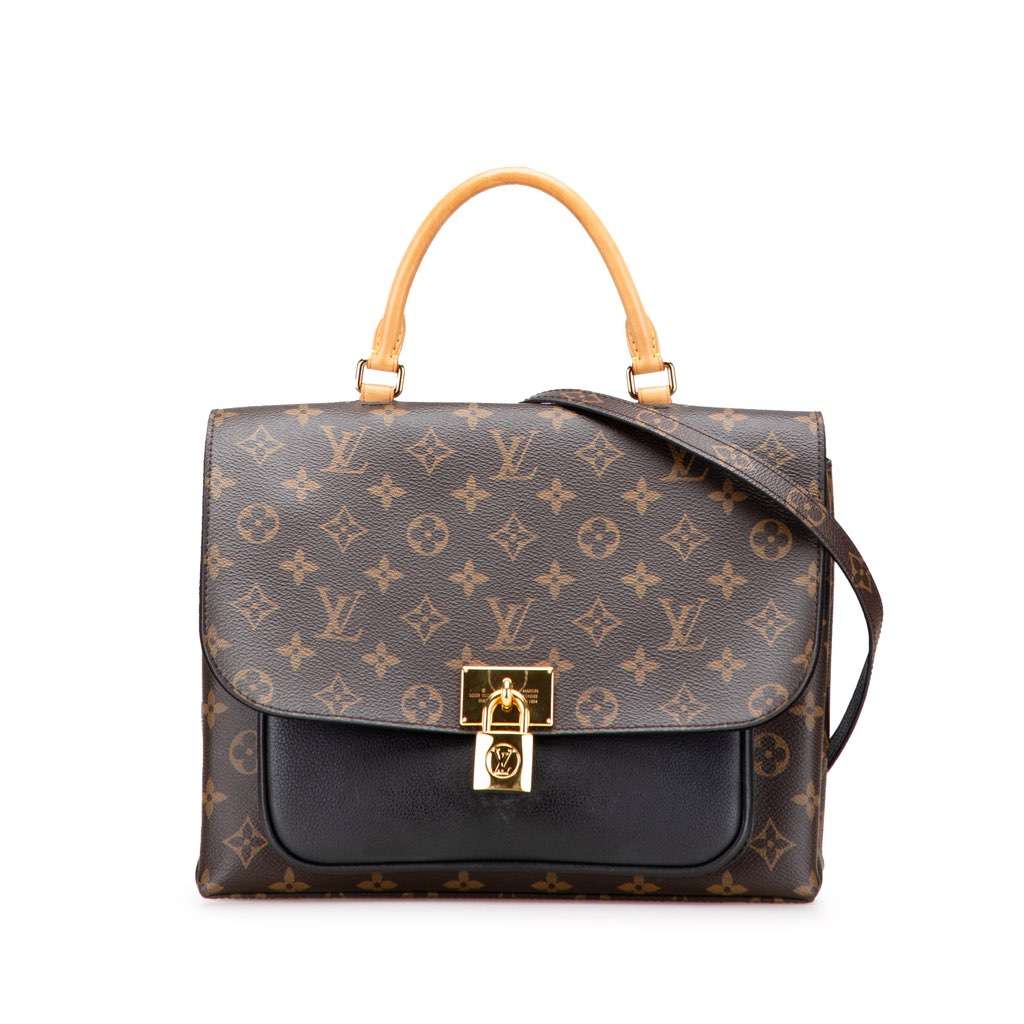 Louis Vuitton Monogram Marignan Brown Canvas Very good - Front View