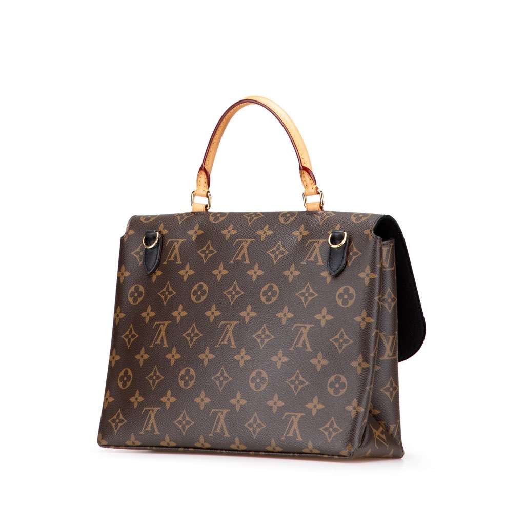 Louis Vuitton Monogram Marignan Brown Canvas Very good - Back View