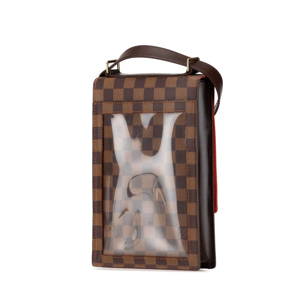 Louis Vuitton Damier Ebene Portobello Brown Canvas Very good - Back View